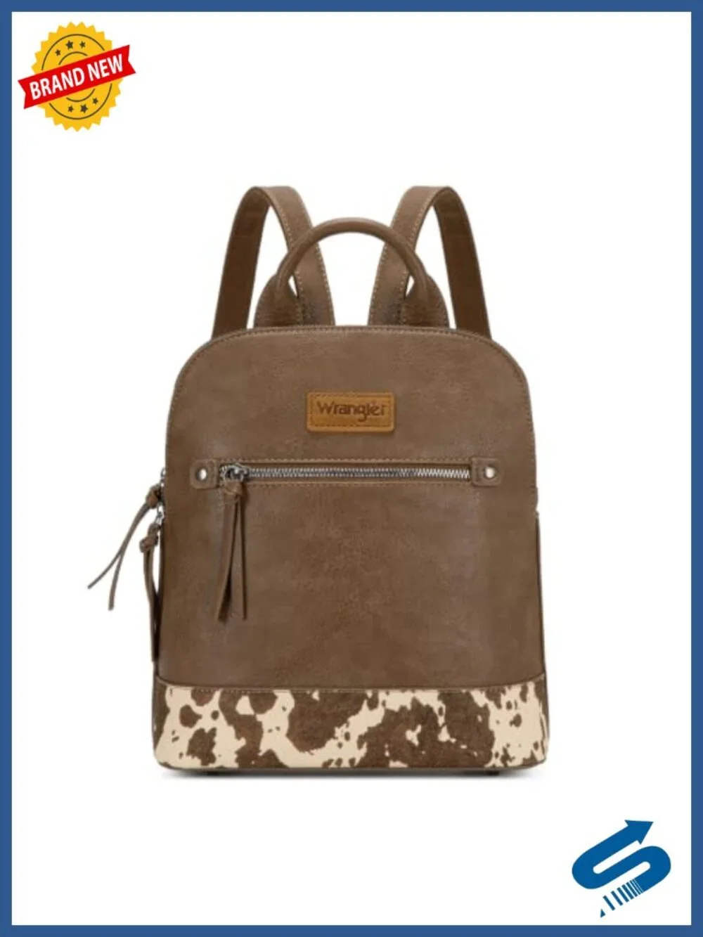 Faux Leather Mini Backpack Purse for Women Adjustable Straps Travel Daypack